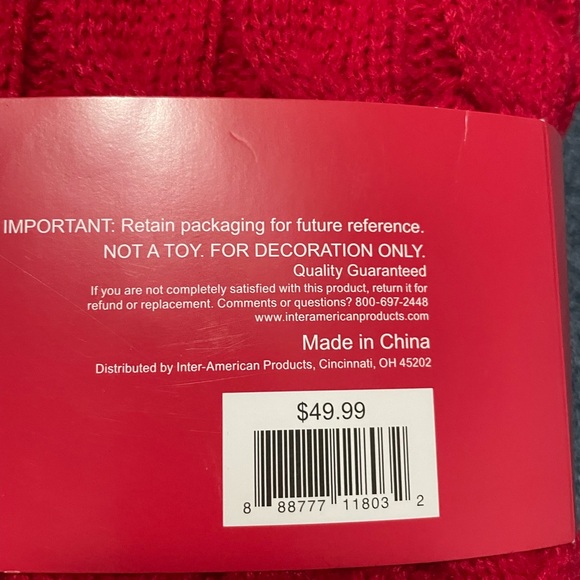 Christmas tree skirt - Picture 3 of 5